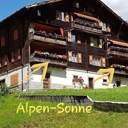 Alpen-Sonne Leilighet Sankt Niklaus Eksteriør bilde